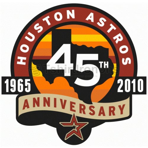 Houston Astros T-shirts Iron On Transfers N1602